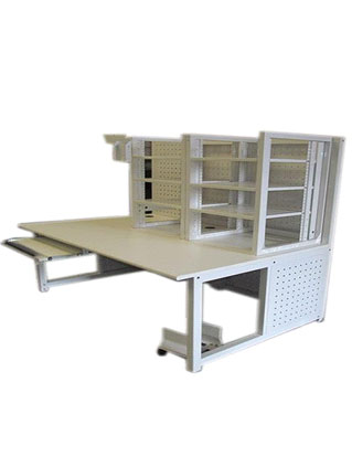Single side ESD Workstation With storage shelves Texas Model