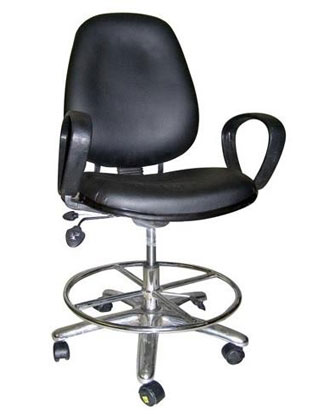 ESD chair with fixed arm rest