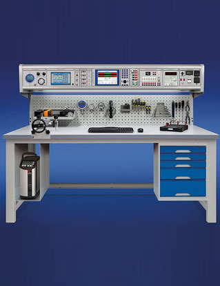 Calibration test bench of width 1.5 metres